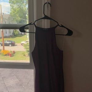 Plum Mini Dress
